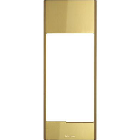 345103 LINEA 5000 RÁMEČEK 3MODULOVÝ, ZLATO 1