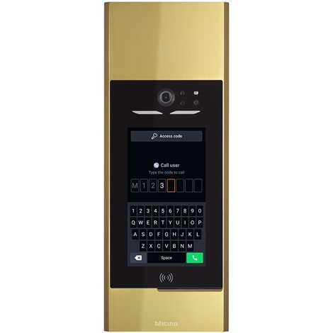 345103 LINEA 5000 RÁMEČEK 3MODULOVÝ, ZLATO 2