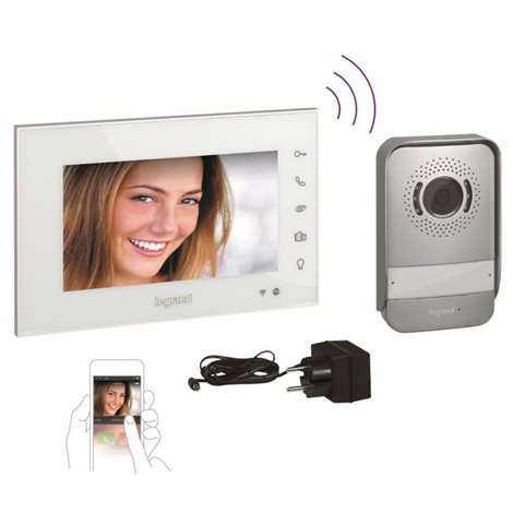 369420 SADA VIDEO TELEFON BÍLÝ WI-FI 1