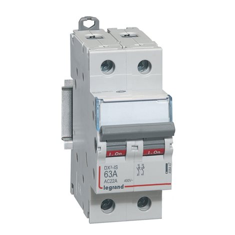 406447 DX3 VYPÍNAČ 2P 63A 400V