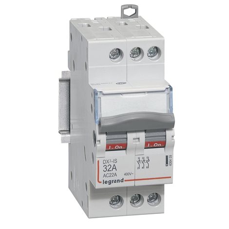 406459 DX3 VYPÍNAČ 3P 32A 400V 2DIN