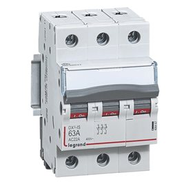 406467 DX3 VYPÍNAČ 3P 63A 400V