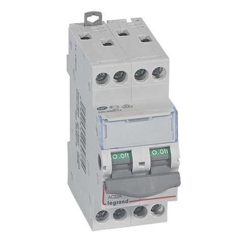 406477 DX3 VYPÍNAČ 4P 20A 400V