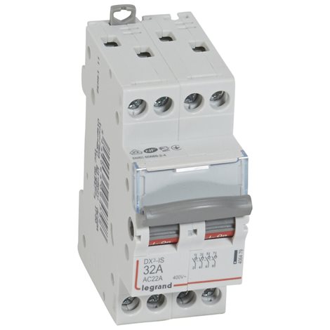 406479 DX3 VYPÍNAČ 4P 32A 400V 2DIN
