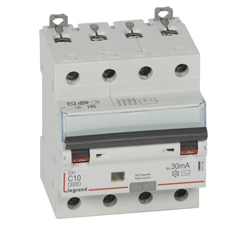 411185 DX3 KOMB. 4P C10 30MA AC 6KA