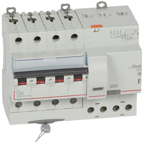411190 DX3 KOMB. 4P C40 30MA AC 6KA