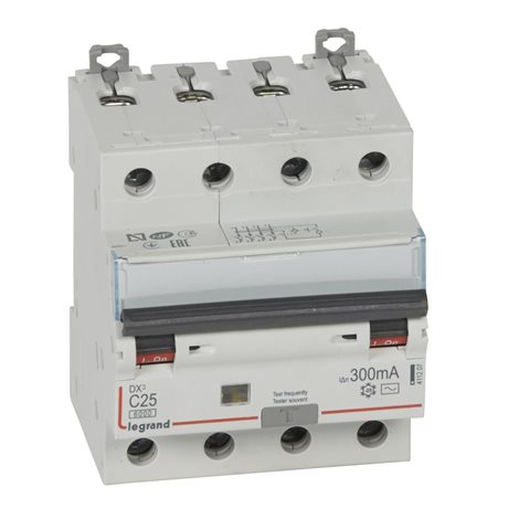 411207 DX3 KOMB. 4P C25 300MA AC 6KA