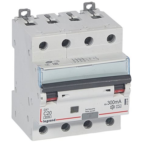 411240 DX3 KOMB. 4P C20 300MA A 6KA