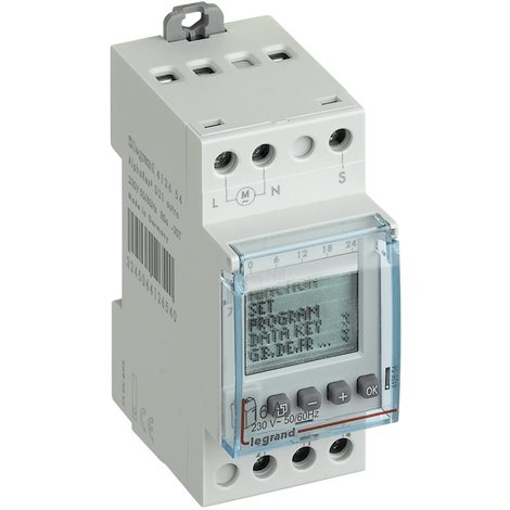 412654 ČAS. SPÍNAČ D21 ASTRO 1NO/C 2M 1