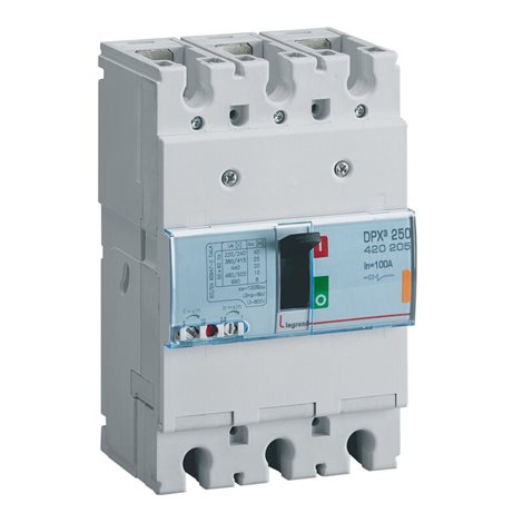 420205 DPX3 250TM 3P 100A 25KA