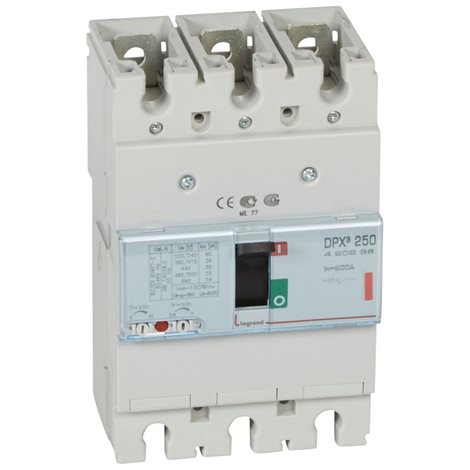 420238 DPX3 250TM 3P 200A 36KA