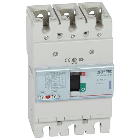 420268 DPX3 250TM 3P 200A 50KA