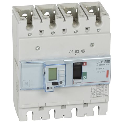 420349 DPX3 250ELE 4P 250A 36KA