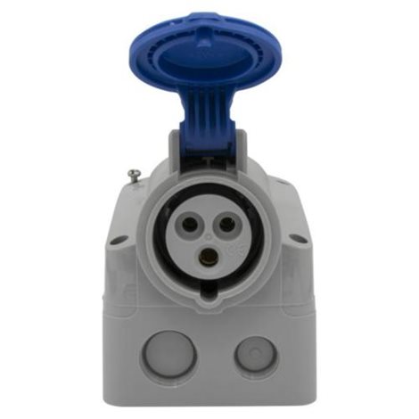 555154 P17 ZÁS.NÁST. 250V 3K 16A IP44 6