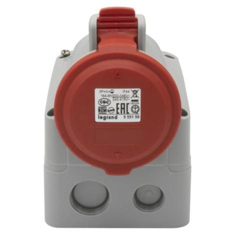 555159 P17 ZÁS.NÁST. 400V 5K 16A IP44 3