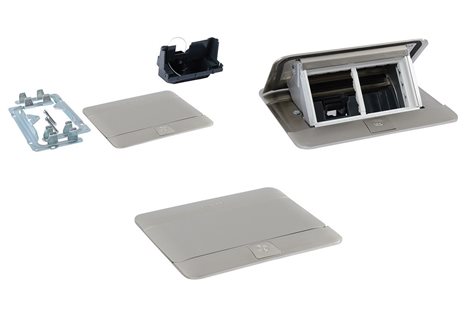 654000 POPUP STŮL NEREZ MAT 4MOD+KIT 2