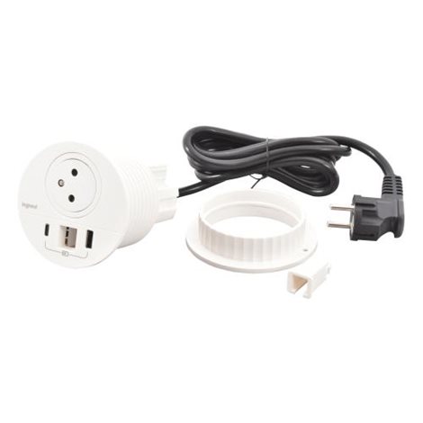 654705 DISQ80 2P+T USB A+C KV BÍLÁ 2