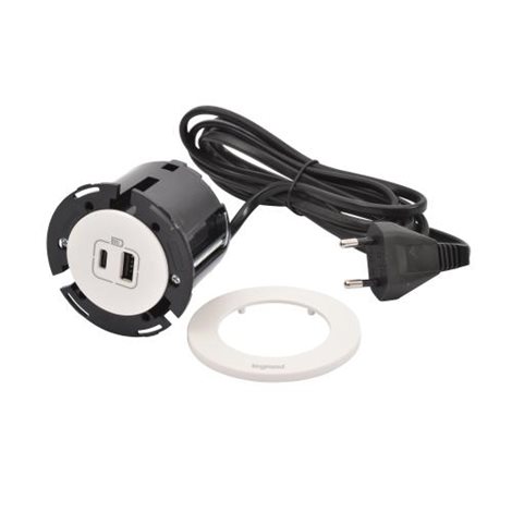654730 DISQ60 USB A+C BÍLÁ 2