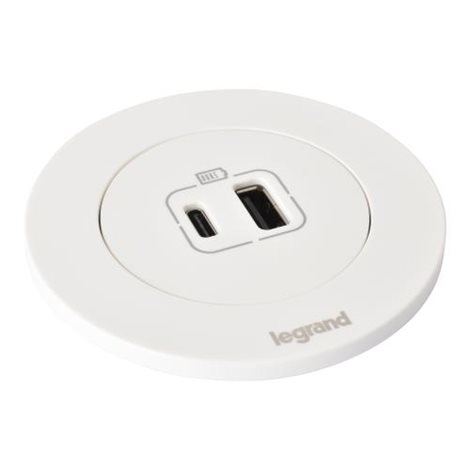 654730 DISQ60 USB A+C BÍLÁ 1
