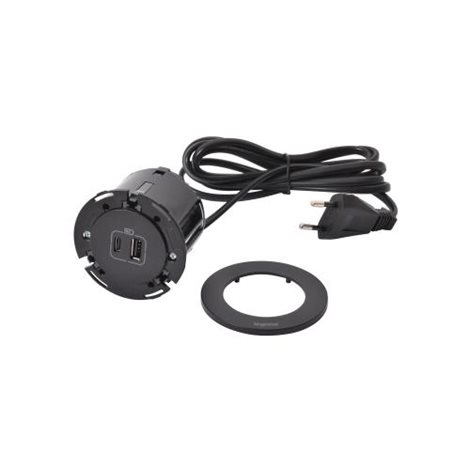 654731 DISQ60 USB A+C ČERNÁ