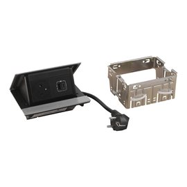 654816 POPUP 2P+T USB A+C  BR.HL 4M