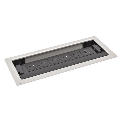 654852 FLIPUP 5X2P+T USB A+C KOV 1