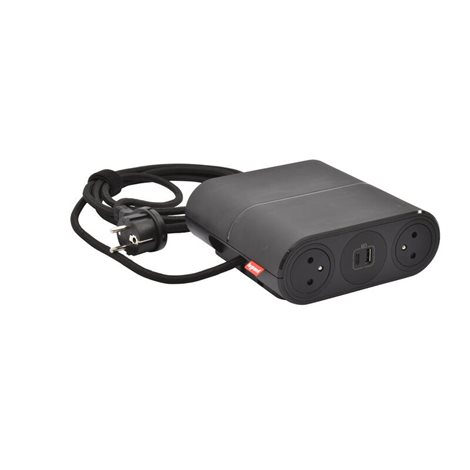 654882 LINKON 4X2P+T USB A+C WI 1