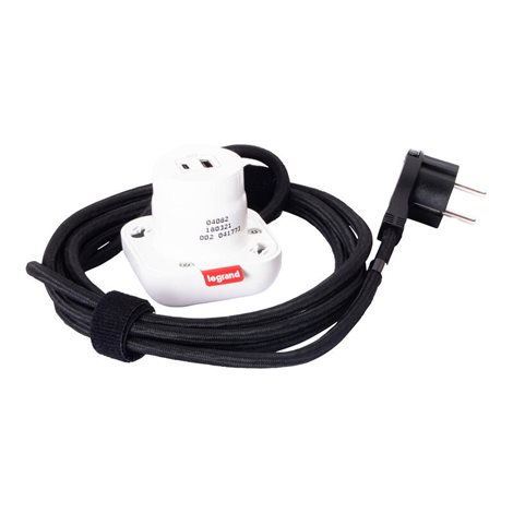 654918 ELECTRON USB A+C BÍLÁ 1