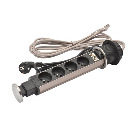 654973 TOWER60 4X2P+T RJ45 3