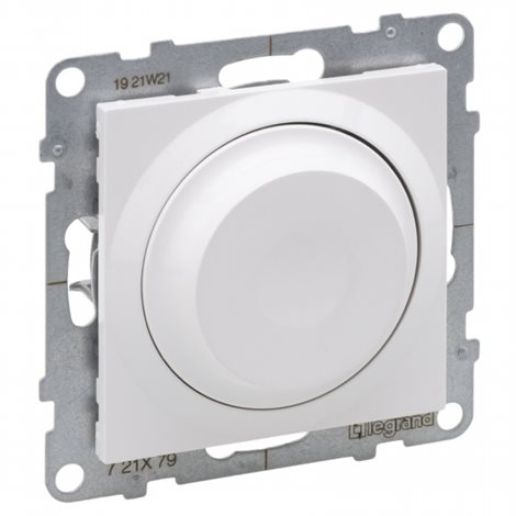 721179 SUNO BÍLÁ OTOČNÝ STMÍVAČ 300 W