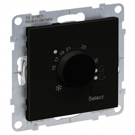 721437 SUNO ČERNÁ TERMOSTAT PRO PODLAHOVÉ TOPENÍ