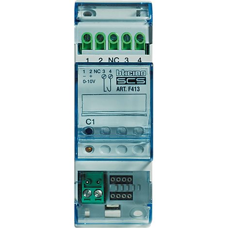 F413N BT STMÍVAČ 1-10V,2DIN