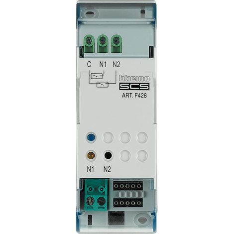 F428 BT RELÉ PRO TLAČÍTKA 2NO,2DIN