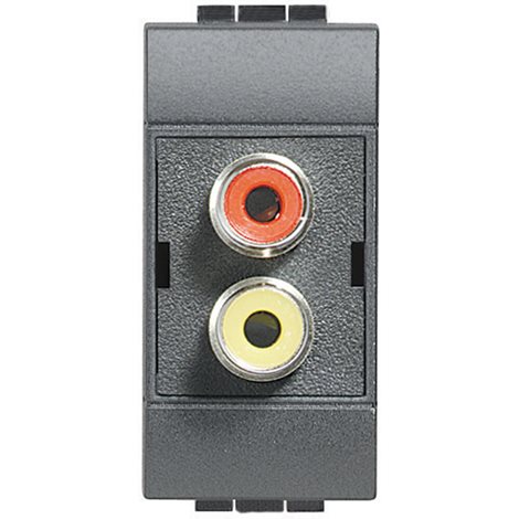 L4269R BTLV ZÁS.DVOJ.KONEKTOR,RCA,1M