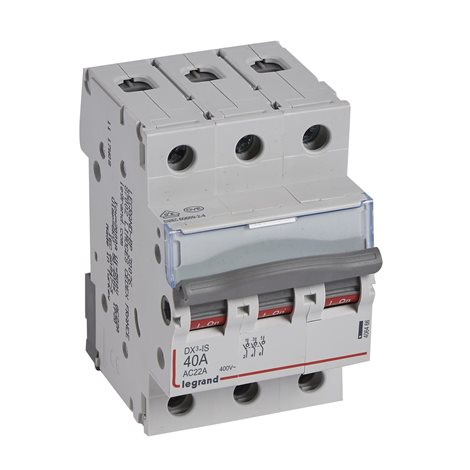 406466 DX3 VYPÍNAČ 3P 40A 400V