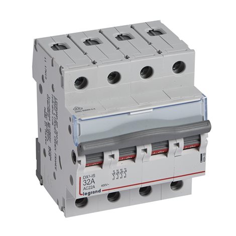 406485 DX3 VYPÍNAČ 4P 32A 400V 4DIN