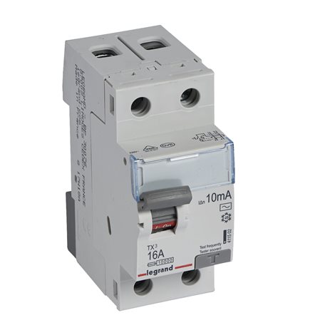 411502 TX3 CHRÁN. 2P 16A 10MA AC