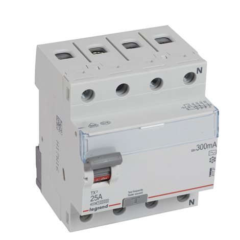 411727 TX3 CHRÁN.4P 25A 300MA AC   