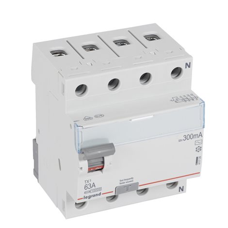 411729 TX3 CHRÁN. 4P 63A 300MA AC