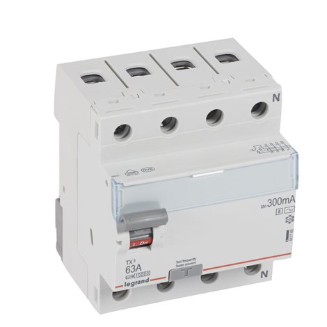 411749 TX3 CHRÁN. 4P 63A 300MA AC-S