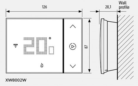 XW8002W BTNA SMARTHER W.NETATMO BÍLÁ 5