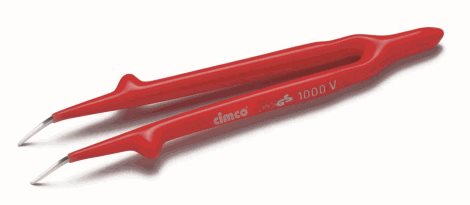 103240 Izolovaná pinzeta VDE zahnutá - 145 mm