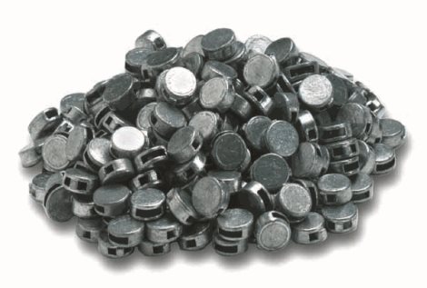 140750 Olověná plomba prům. 8 mm (850 ks) - 1 kg