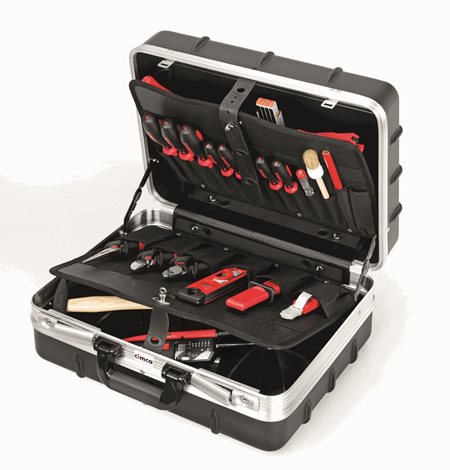 170500 Plastový kufr INDUSTRIE s nářadím 395x455x205 mm (23 ks) 1