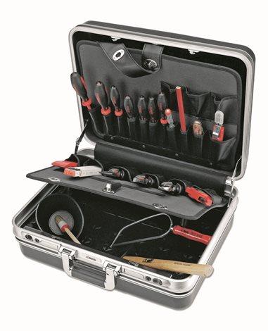 170500 Plastový kufr INDUSTRIE s nářadím 395x455x205 mm (23 ks) 2