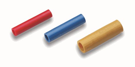 180330 Izolovaná spojka Cu 0,5-1 mm2, červená (100 ks)