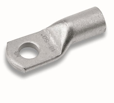 180702 Neizolované trubkové oko Cu 10/6 mm (100 ks)