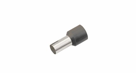 180948 Izolovaná dutinka Cu 1,5/10 mm, černá (100 ks)