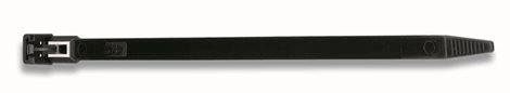 181495 Otevíratelná vázací páska černá UV 200 x 7,5 mm (100 ks) 1