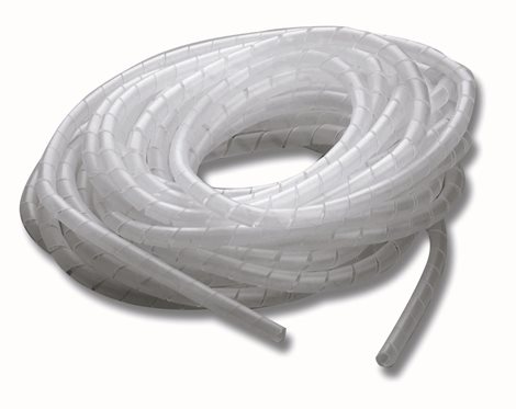 186210 Svazkovací spirála bílá 25 - 130 mm (10 m)